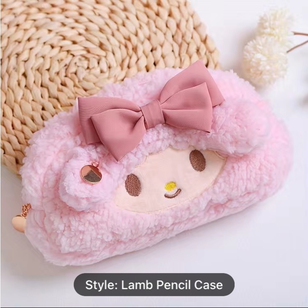 SANRIO HELLO KITTY PENCIL CASE FILLED 6 pencils ✏️ ✏️✏️✏️✏️✏️✏️✏️✏️ - Picture 11 of 12